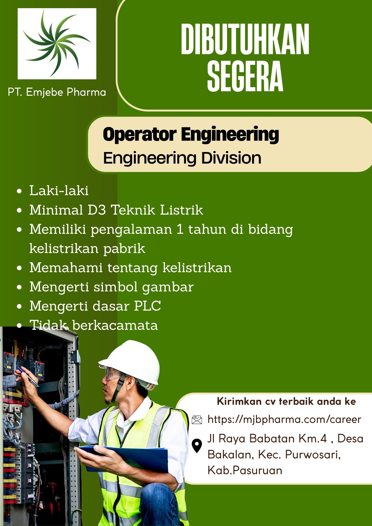 Poster Lowongan